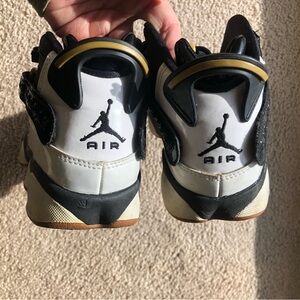 Air Jordan Black and White Sneakers -Youth